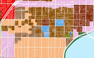 Future Land Use map for the north eastern part of Hyde Park neighborhood.