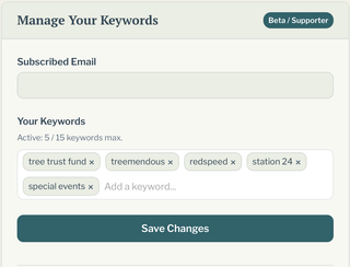 Agenda Keyword Notification Now in Beta