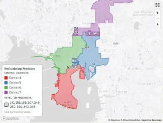 Citing concerns over Black voting power, West Tampa leaders share redistricting preference